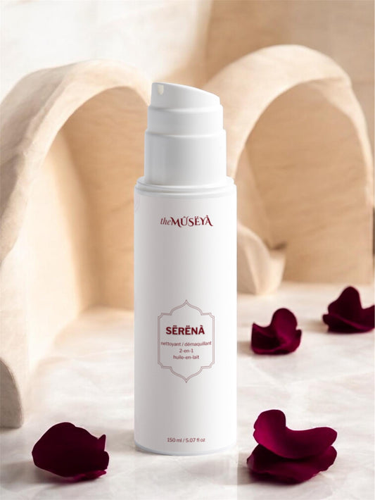SERENA – Nettoyant démaquillant 2-en-1 huile-en-lait | N°01